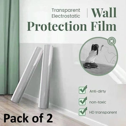 Transparent Electrostatic Wall Protection Film Buy 1 Get 1 Free